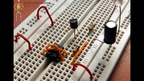 Using A Breadboard To Make A Circuit