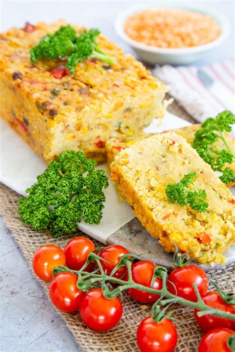 Easy Lentil Loaf From Only Three Ingredients. No Chopping Needed!