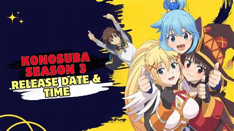 KonoSuba Season 3 Release Date & Time, plot | Animetion talk