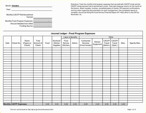 Free Bookkeeping Templates Of Free Accounting Template for Small Business Spreadsheet ...