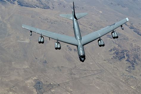 B-52s Fly Bomber Task Force Mission Over CENTCOM With Israeli, Saudi Fighters | Air & Space ...