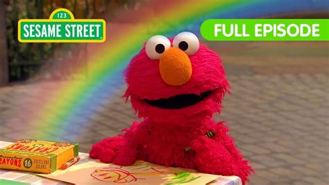 Elmo Finds All of the Colors of the Rainbow | Sesame Street Full Episode - YouTube