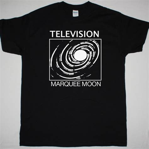 TELEVISION MARQUEE MOON BAND - Best Rock T-shirts