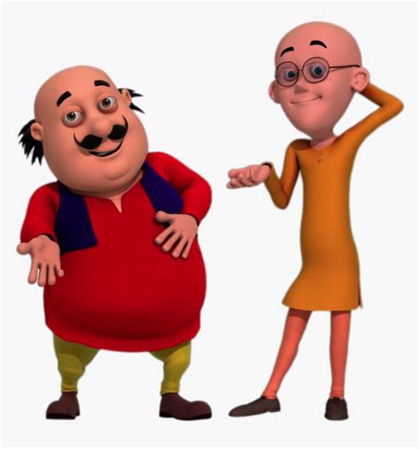 Motu Patlu Hello, HD Png Download , Transparent Png Image - PNGitem