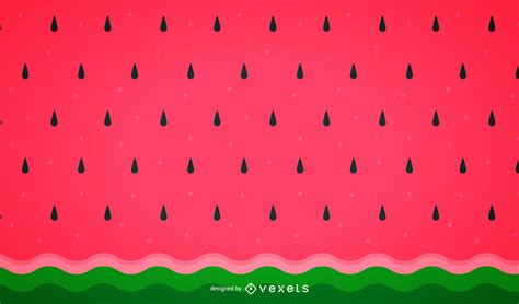 Minimalist Watermelon Background Pattern Vector Download