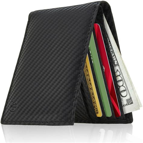 Access Denied - Slim Leather Bifold Wallets For Men - Minimalist Small Thin Mens Wallet RFID ...