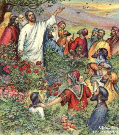 Matthew 21 Bible Pictures: Jesus teaches Parables