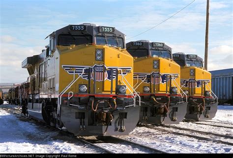 UP 7555 - 7560 - 7575, GE AC6000CW, 6,000-HP NEW at Proviso Yard