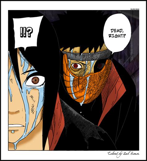 Konan vs Tobi Manga Coloring by LordSarito on DeviantArt