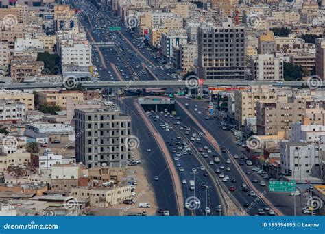 Cityscape of Jeddah City, Top View, Editorial Image - Image of coast, river: 185594195