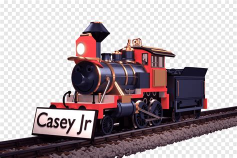 Casey Jr. Circus Train Rail transport Locomotive Disneyland Park, train ...