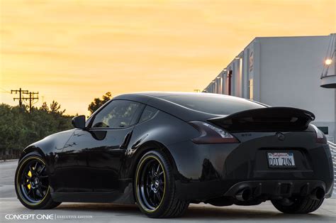 Murdered Out Sinister Nissan 370Z with Custom Lighting — CARiD.com Gallery