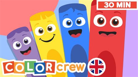 Toddler Learning Video | Color Crew - All Colours | @BabyFirst Learn Colors, ABCs, Rhymes & More ...