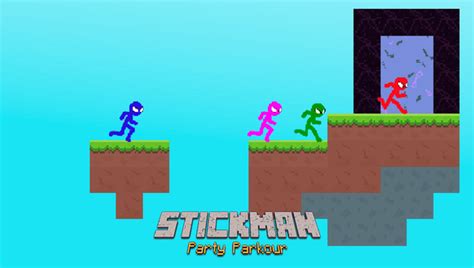 Stickman Party Parkour | 🕹️ Play Stickman Party Parkour Online On GamePix