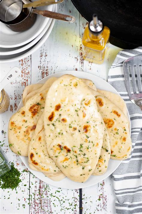 Butter Garlic Naan | All Ways Delicious