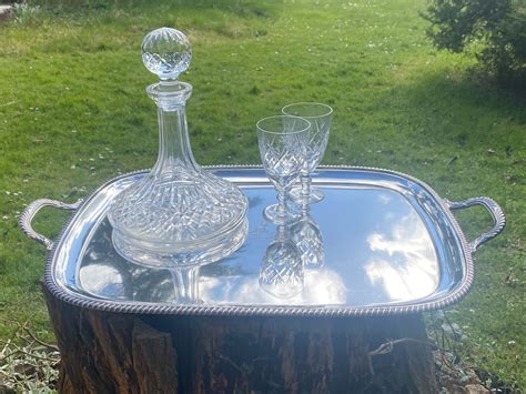 Sterling Silver Twin Handled Tray - The Antiques Warehouse The Antiques Warehouse