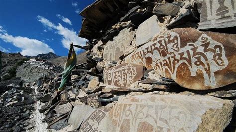 Mysterious Mani Stones in Tibet