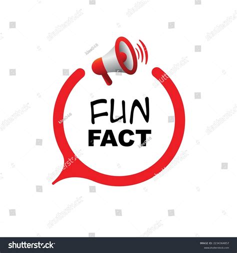 Fun Fact Sign On White Background Stock Vector (Royalty Free ...