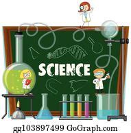 19 Science Lab Equipments And Blackboard Clip Art | Royalty Free - GoGraph