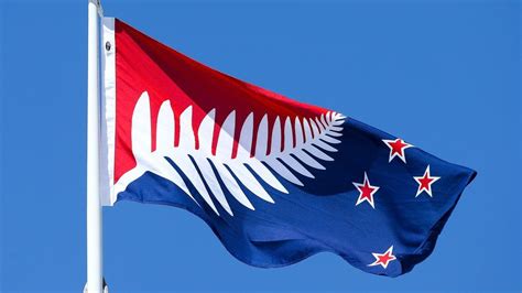 New Zealand chooses new flag as preliminary winner - BBC News