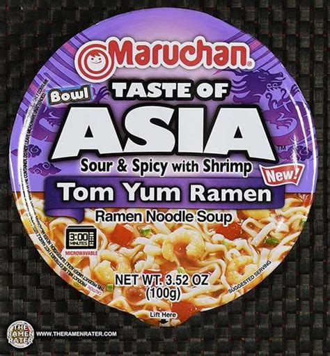 #2676: Maruchan Bowl Taste Of Asia Tom Yum Ramen Noodle Soup - THE RAMEN RATER