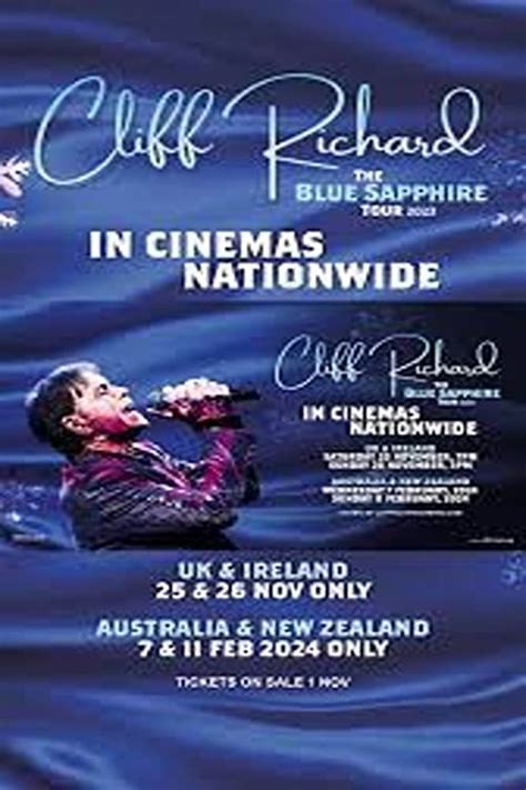 Cliff Richard: The Blue Sapphire Tour 2023 (2023) - Posters — The Movie ...