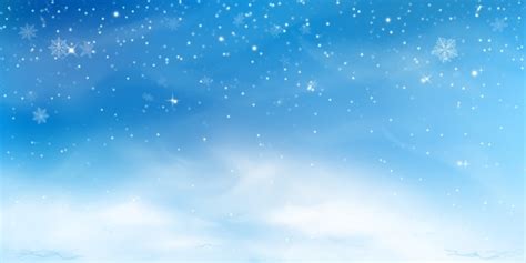 Free Vector | Snow winter background. sky landscape with cold cloud ...