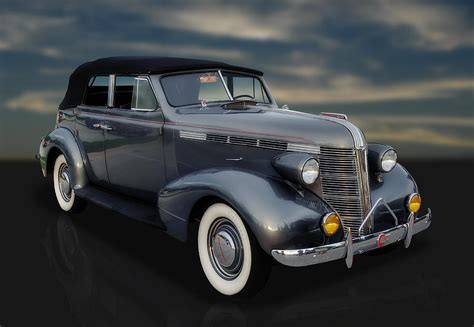 1937 Pontiac Silver Streak Convertible Sedan Photograph by Frank J Benz