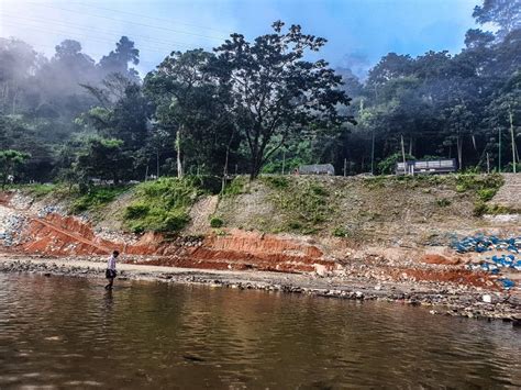 River Pamba after Few Months of Flood in 2019 Stock Photo - Image of mist, dangerous: 166970042