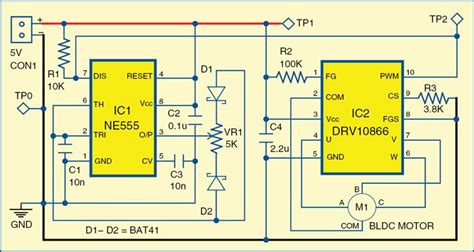 BLDC Motor Controller Schematic