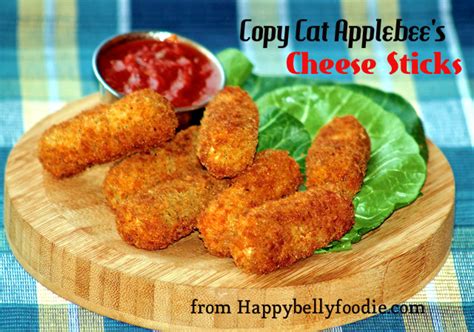 Copy Cat Applebee's Cheese Sticks - Happy Belly Foodie