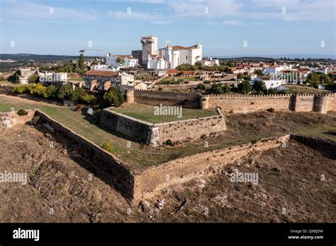 Estremoz Castle or Castelo de Estremoz, Estremoz, Portugal Stock Photo ...