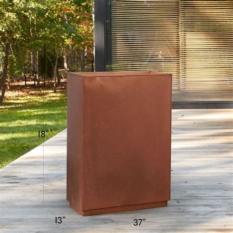 Cityscape Indoor/Outdoor Planters - Copper - West Elm Australia