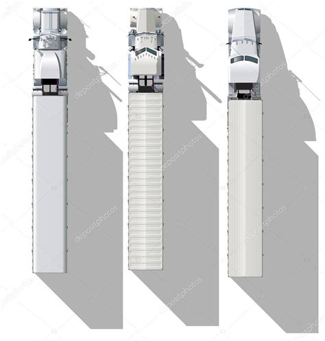 Truck Top View Vector