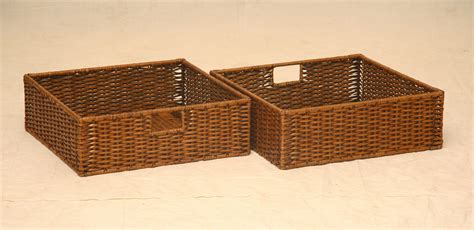 Baskets for shelves | Baskets for shelves, Shelf baskets storage ...