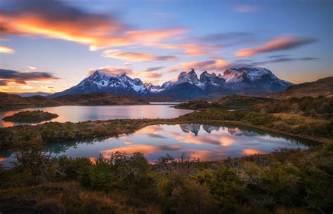 Double Lake, Patagonia - Chile Full HD Fondo de Pantalla and Fondo de Escritorio | 1920x1237 ...