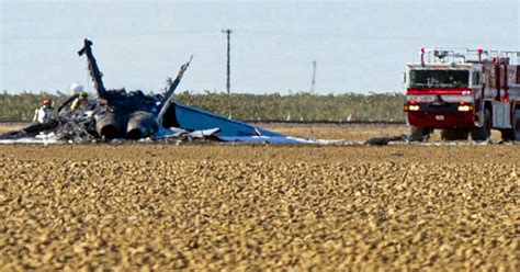 Pilot ejects safely in fighter jet crash southwest of Fresno