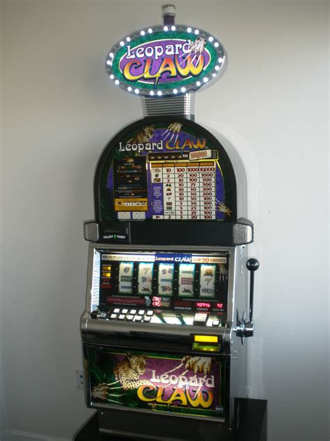 IGT LEOPARD CLAW FIVE REEL S2000 SLOT MACHINE WITH LIGHTED TOPPER For Sale • Gambler's Oasis USA