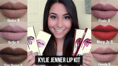 Kylie Jenner Matte Lipstick Review | Lipstutorial.org