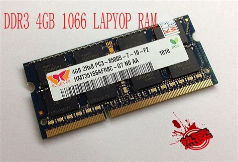 ddr3 4GB 8GB 1066 PC8500 Laptop SoDimm Memory DDR3 RAM 1066MHz 4GB DDR3 ...