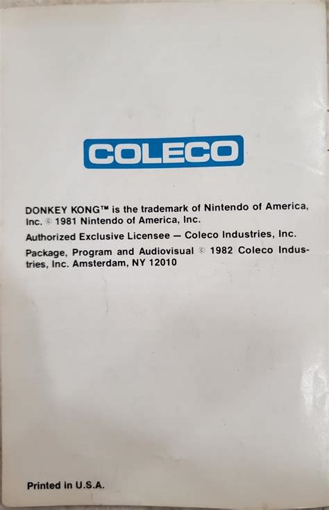 Donkey Kong Prices Colecovision | Compare Loose, CIB & New Prices