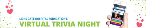 Virtual Trivia Night - Lions Gate Hospital Foundation