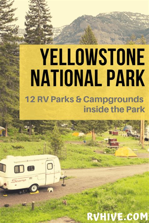 Yellowstone National Park: 12 RV Parks and Campgrounds inside the Park | Rv parks and ...