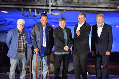 Star Wars Cast Reunion at Galaxy's Edge Disneyland Opening | PS Celebrity