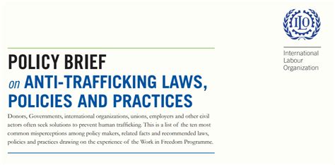 Policy brief on anti-trafficking laws, policies and practices - Human ...