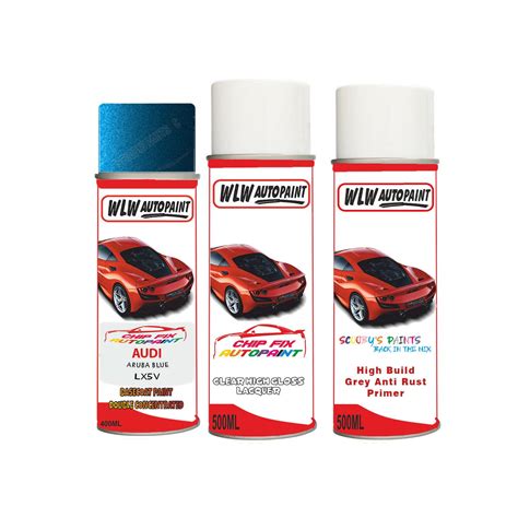 Audi Aruba Blue Paint Code Lx5V Aerosol Spray Paint – Car Touch Up ...