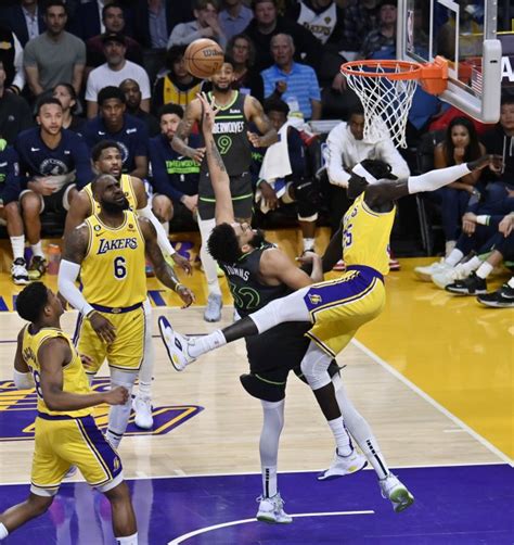 In photos: NBA play-in tournament: Los Angeles Lakers vs. Minnesota ...