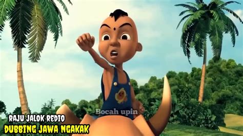 Dubbing upin ipin jawa ngakak//raju jalok radio - YouTube