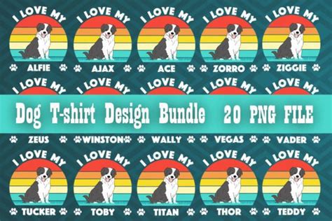Dog T-shirt Design Bundle Graphic by Dream Master · Creative Fabrica