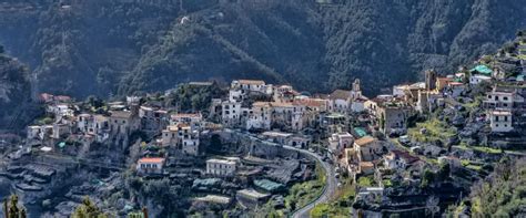 Scala Village, from Amalfi Coast, Italy Stock Image - Image of touristic, nature: 142286079